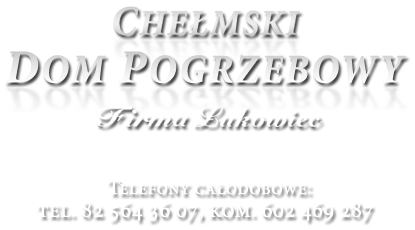 Logo: Chełmski Dom Pogrzebowy