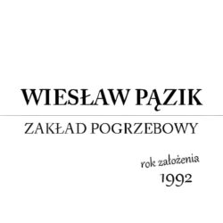 Logo: Zakład pogrzebowy Wiesław Pązik