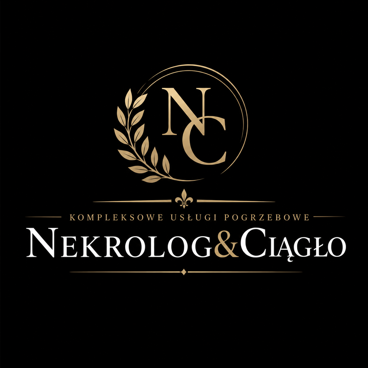 Logo: Kompleksowe Usługi Pogrzebowe Nekrolog & Ciągło